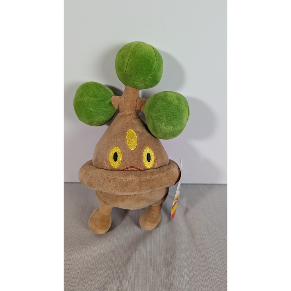 Pokemon Bonsly Plush Stuffed Toy 8" Nintendo‎ 2024 Official Game Freak Tree Doll